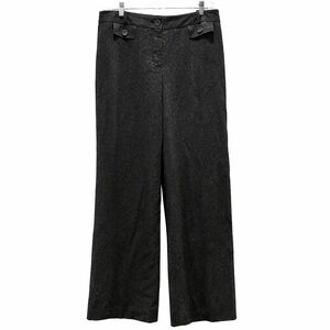 Ann Taylor LOFT Ann Fit Black Tweed Work Trousers Pants Slacks Great Fit Size 6